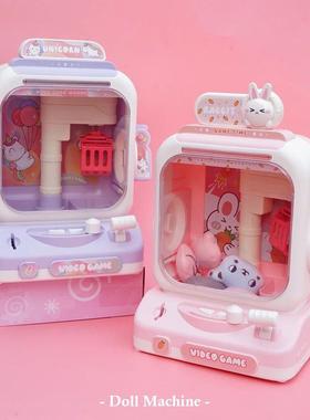 Mini Claw Machine Electronic Dispenser Arcade Game Candy Cra