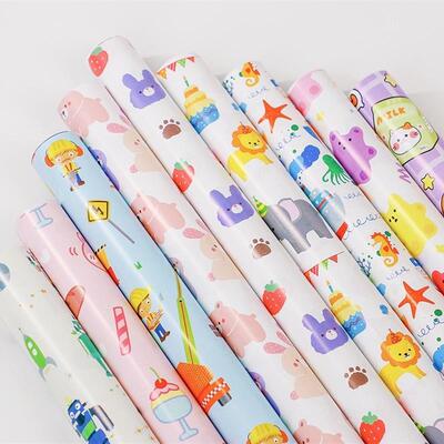 gift wrapping paper roll present wrapper大尺寸礼物包装纸高级