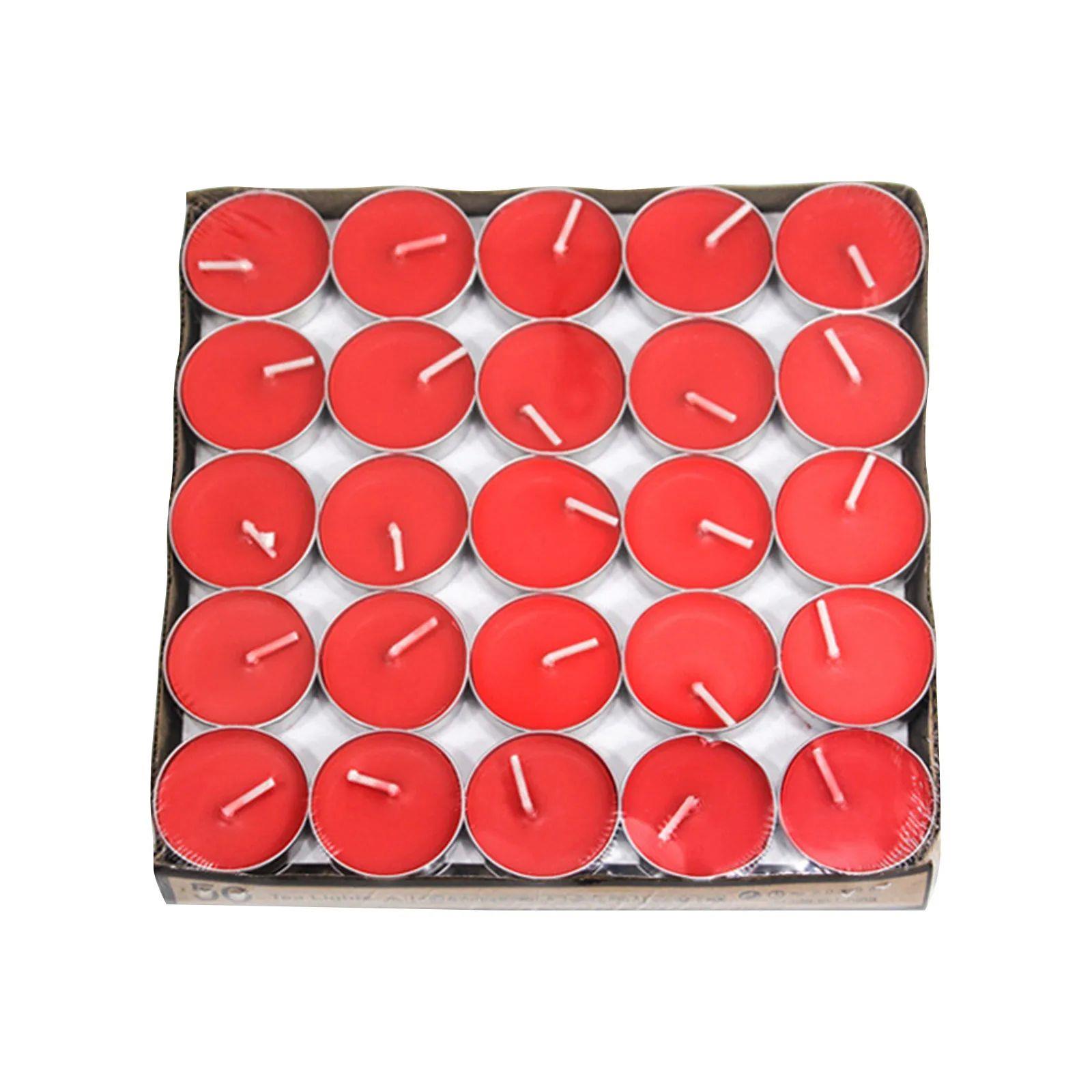 Pack Of 50, Citronella Scented Tea Light, Scented Candle Aga