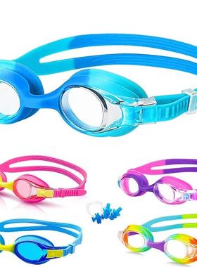 Kids Swimming Goggles Waterproof Anti Fog UV Professional Di