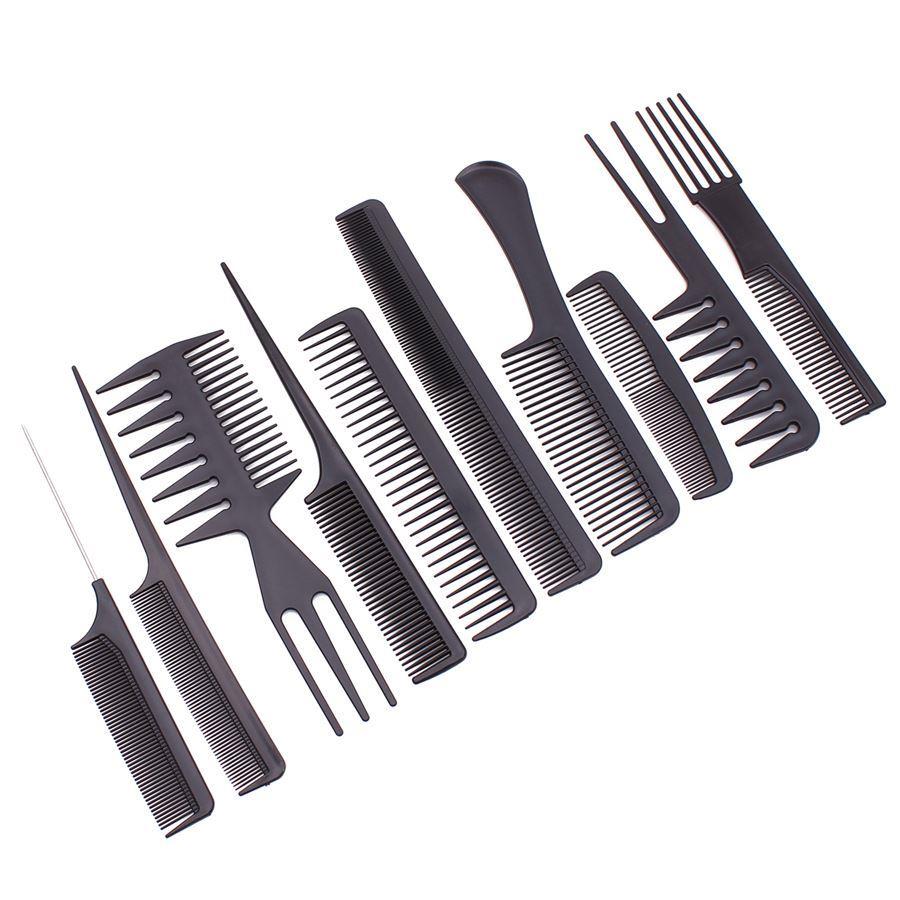 Beauty tools hair comb 10 sets Foreign trade Combs Makeup co