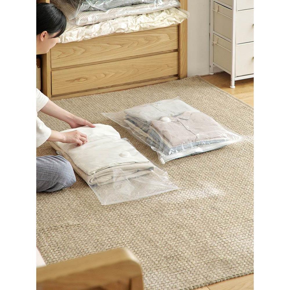 vacuum bags clothes storage plastic bag sealing pump travel