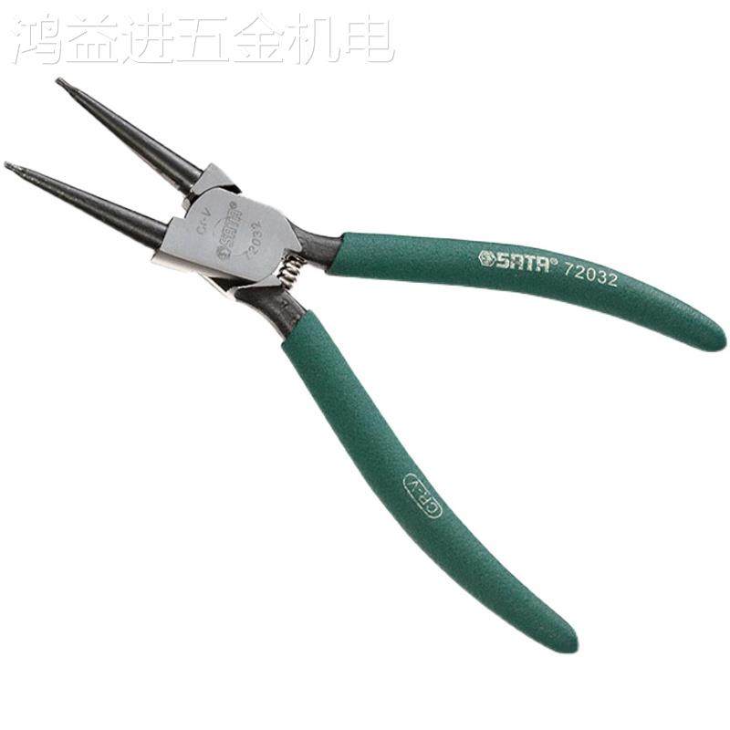 世达工具德式穴用直口卡簧钳（内卡簧）72031720327203372034
