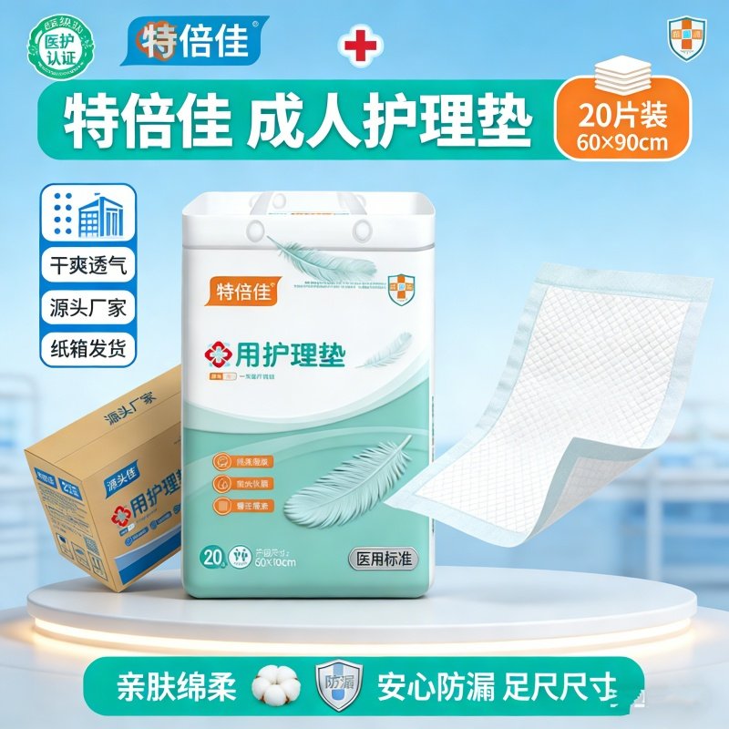 特倍佳20片加厚护理垫60*90产褥垫老人婴儿隔尿垫防水防漏床单,孕妇装/孕产妇用品/营养,看护垫/一次性床垫,淘宝优惠券,粉丝福利购,淘宝优惠卷
