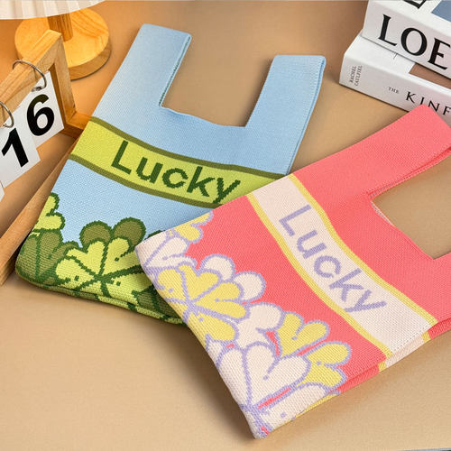 闺蜜编织包上班通勤手拎包韩式