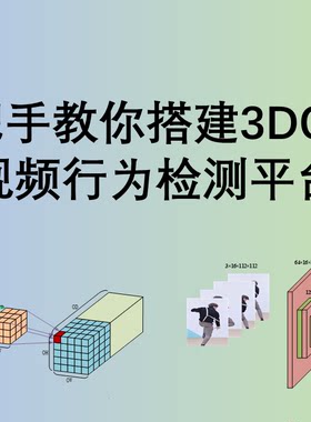 《手把手教你搭建3DCNN视频行为检测平台》课程源码与课件