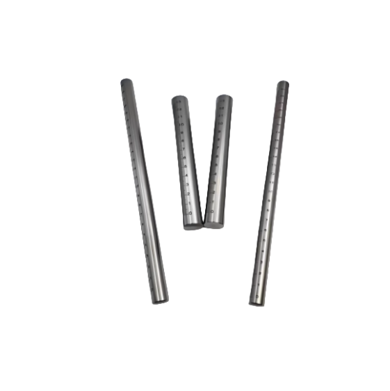 圆柱尺 刻度杆支柱 光轴 定制圆管 带刻度圆棒 不锈钢圆柱刻度尺