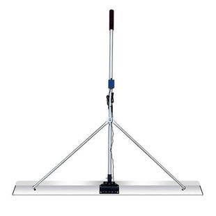 混凝土电动刮平尺锂电震动振平水泥砂浆覆膜机地暖回填小型振动机