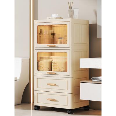 储物柜防水架子浴室厕所卫生间洗澡间的置物架落地洗手间夹缝收纳