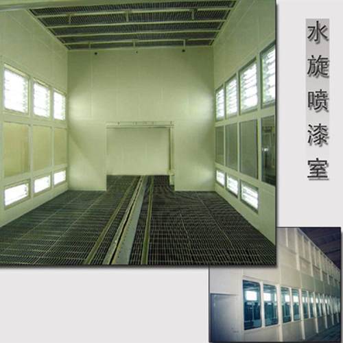水旋喷漆室 生产厂家 型钢框架复合彩板结构