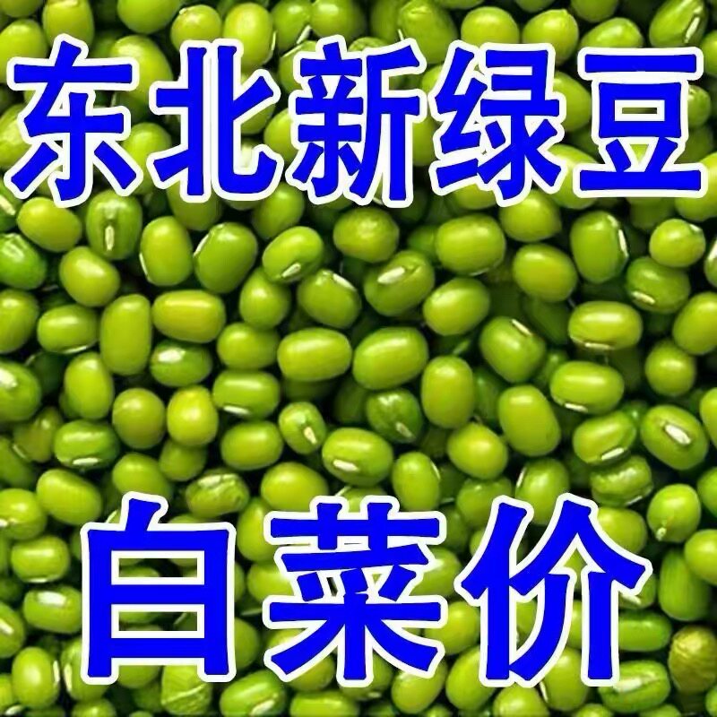 新货东北优质杂粮农家自产可发芽绿豆健康无农药化肥小绿豆