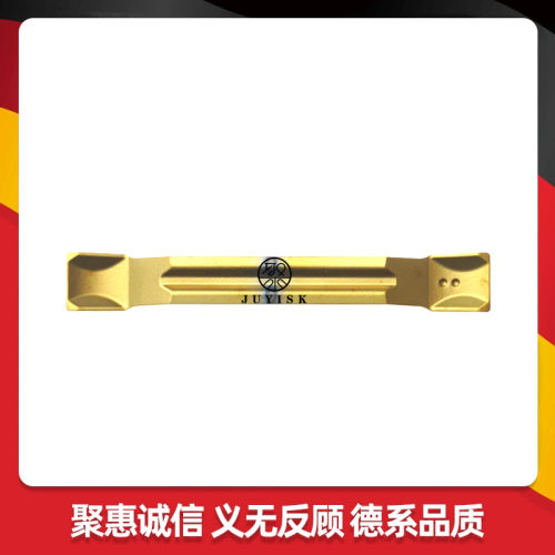 JUYI聚义 平头槽刀片 MGMN200 300-C DT66 金属陶瓷涂层 切槽切断