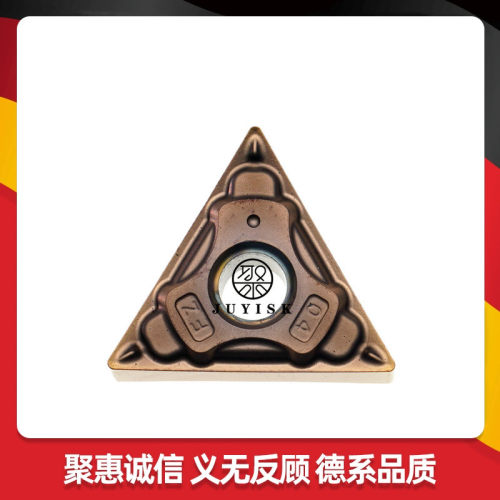 JUYI聚义 三角形数控车刀片TNMG160404-FZ BX680精车不锈钢件加工