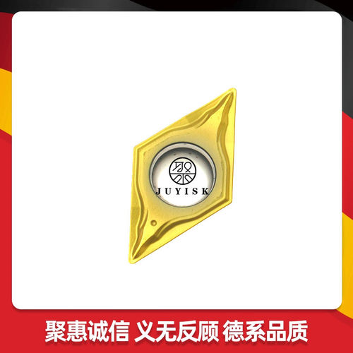 JUYI聚义 数控刀片 DCMT11T304-FG/MT/HQ DT66 涂层金属陶瓷 镗孔