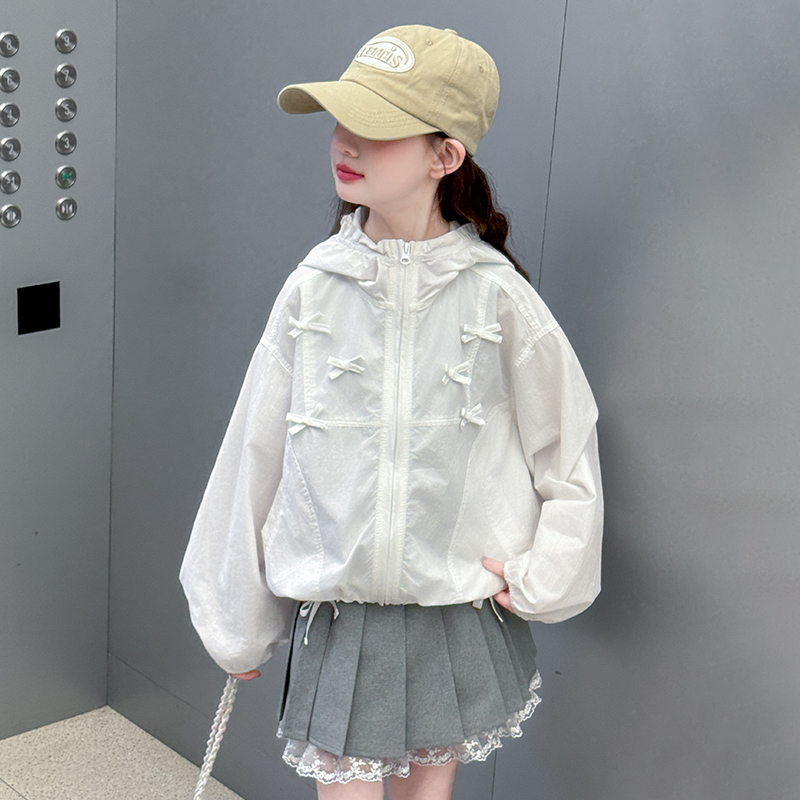 女童夏季薄款防晒服外套防晒衣潮