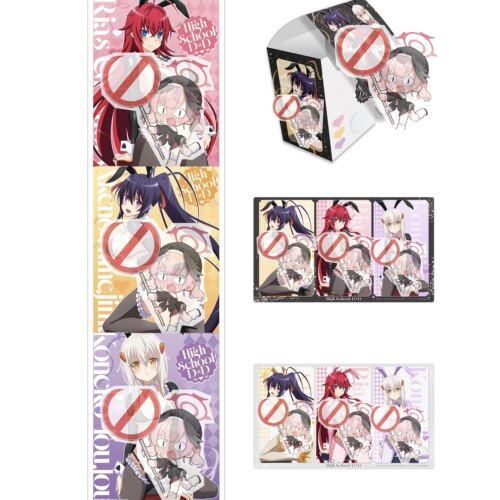 正版恶魔高校D×D莉雅丝姬岛朱乃卡套卡盒ws黑白双翼游戏王宝可梦