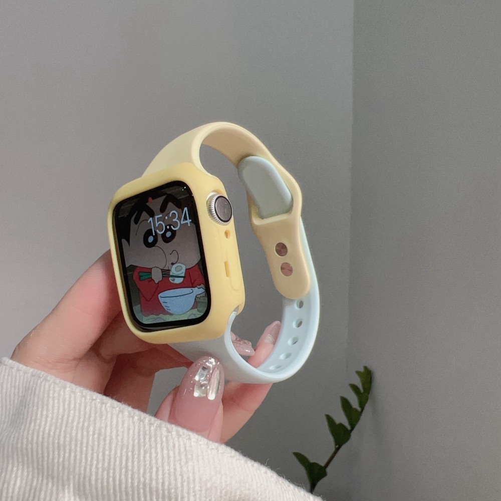 适用苹果手表带多巴胺运动女孩apple iwatch s9 8 7 5 4 3 2 1 6 se硅胶带38mm 42mm 44mm 41mm 40 45mm 49mm怎么看?