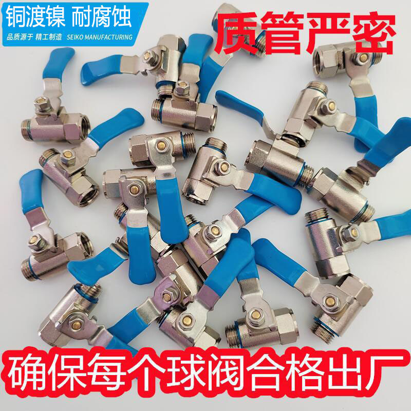农用机动打药机喷雾器全铜球阀开关阀门高压柱塞泵动力喷雾器配件