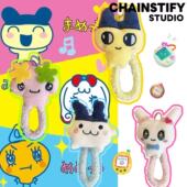 卡通拓麻歌子手机挂绳可爱麻美吉手机挂件钥匙扣创意萌趣尼龙挂饰