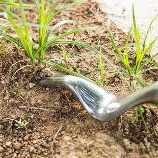 农用拔草器除草器取根器园艺工具铲耙起根松土叉带便携防护手套