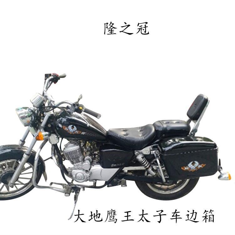 大地鹰王太子车边箱 DD250摩托车侧挂箱150- 400后备尾箱