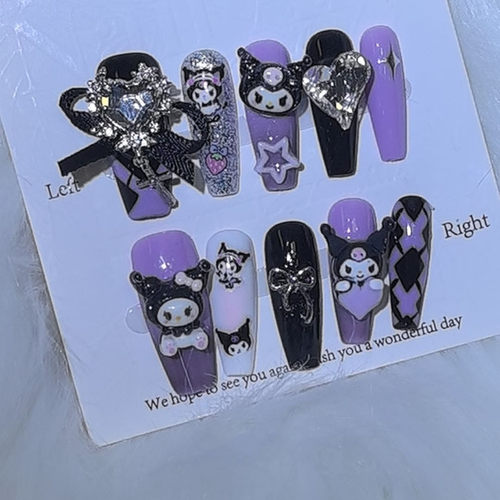 纯手工儿童穿戴甲女童美