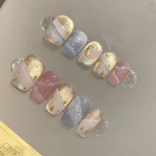 纯手工儿童穿戴甲女童美