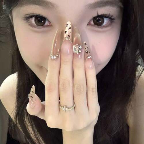 纯手工儿童穿戴甲女童美