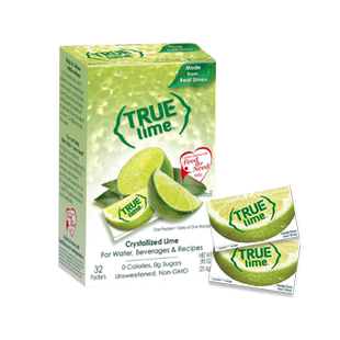 美国True Citrus 青柠柠檬固体饮料冲剂饮品速溶果汁粉