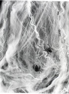万圣节Halloween Ghost Festival Decoration Prop Spider Cotton