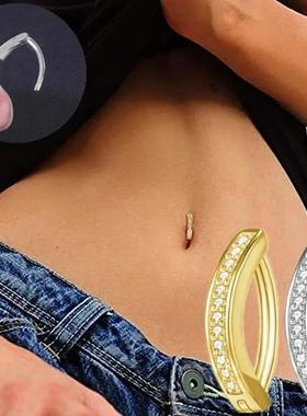 nti-allergy Copper Belly Button Ring Body Piercing Umbilical