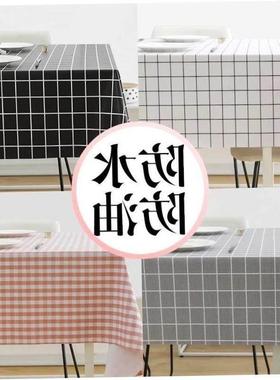 Tablecloth Waterproof Table Cover Cloth Round Rectangular