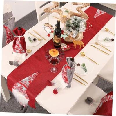 christmas decoration Rudolph table flag tablecloth placemat