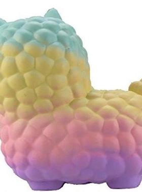 Jumbo Sheep Alpaca Squishy Toy Cute Galaxy Slow Rising Anima