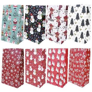 Package Bag Christmas 10pcs Wrapping Paper Gift Bags 23cm