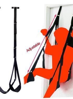 Adjustable Sex Swing Soft Material Straps Fetish Bandage Gam