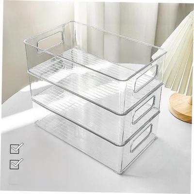 Drawer Organizer Storage Box Plastic Sundries Container 收纳