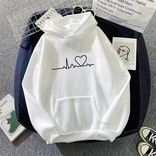 Women Fashion Casual Men Swea Hoodies and Sleeve Hoodie Long