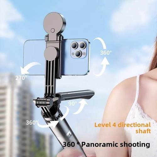 Anti-shaking selfie stick tripod landing phone holder 自拍杆