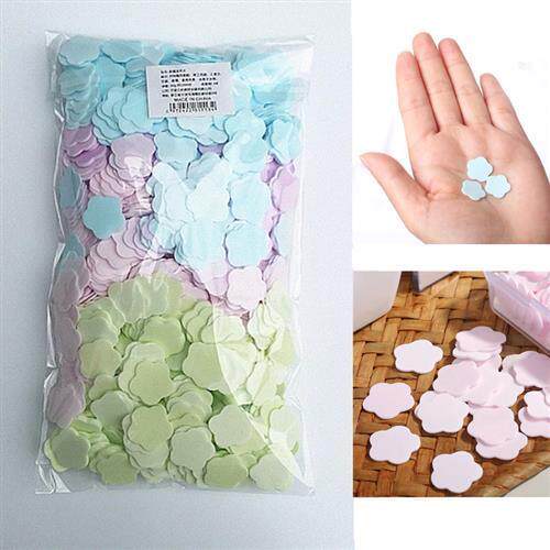 1000pcs Paper Cleaning Soaps Portable Hand Wash Soap Papers