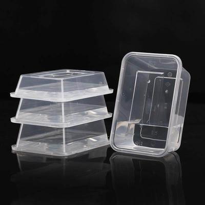 1000 packing box disposable rectangular lunch box plastic