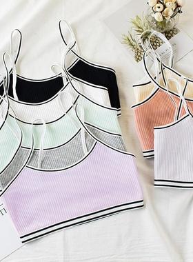 2/3pcs 7-14Y Girls Training Bra Soft Cotton Kids Underwear B