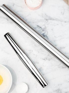 Stainless Steel Rolling Pin Cookie Pastry Dough baking tool