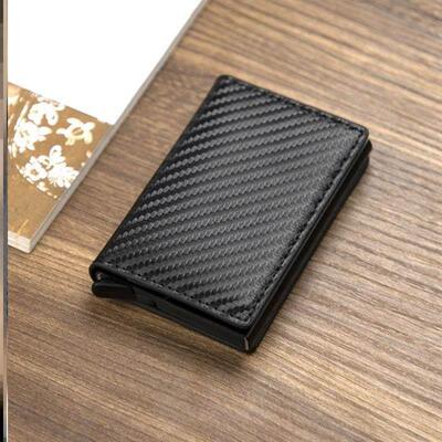 highquality Business Bank Credit Card Holder Men Wallet Coin