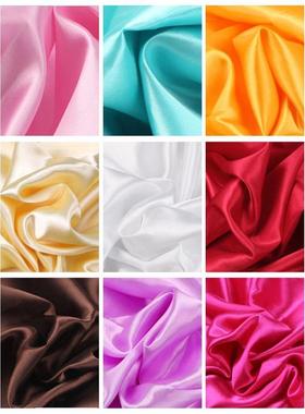 Satin fabric Satin color Silk gift box lining silk cloth