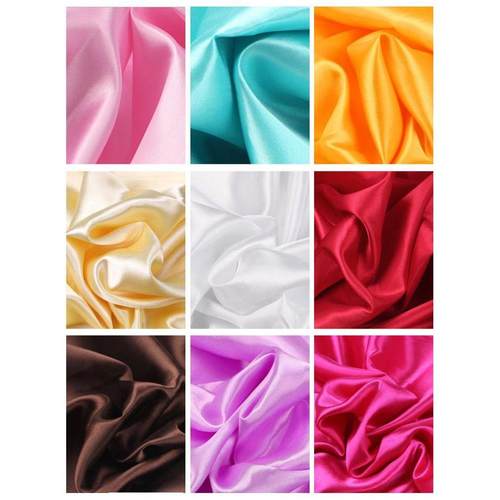 Satin fabric Satin color Silk gift box lining silk cloth