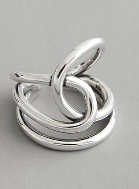 Real 925 sterling silver finger rings for women vintageo