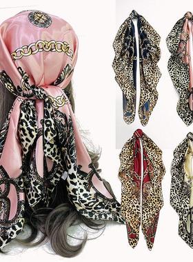 Simulated silk color Ding silk scarf Women