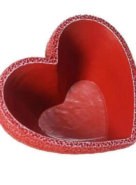 Heart-shaped Storage Box Capacity Tray Heart-shaped Jewelry