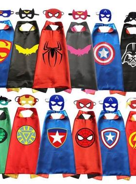 Superhero Capes Kids Birthday Party Halloween Costume Spider
